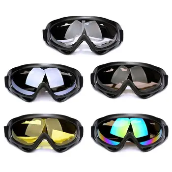 Ветрозащитные велосипедные очки для велоспорта на открытом воздухе, очки с большой оправой, Лыжные очки, Сноуборд, Защитные очки от царапин, Аксессуары