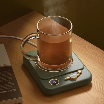 Нагреватель для чашек мощностью 25 Вт, подогреватель кофейных кружек, умная электрическая плита для подогрева чая с молоком, подставка для подогрева чая с 3 передачами, принадлежности для горячего чая 220 В