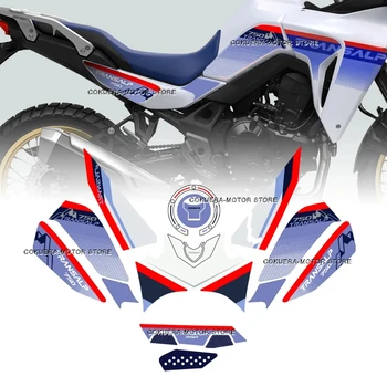 Для Honda Transalp XL750 2023 Аксессуары для мотоциклов Полный Набор 3D Наклеек Из Эпоксидной смолы Комплект Наклеек