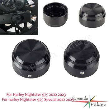 Для Harley Nightster 975 Special RH975 2022-23 Черные Аксессуары Для Украшения Мотоцикла, Алюминиевые Крышки Гаек Заднего Моста