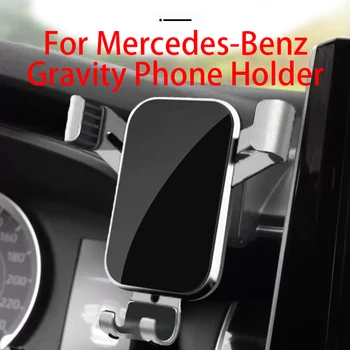 Для автомобильного держателя сотового телефона, крепления на вентиляционное отверстие, аксессуары для гравитационной навигации GPS для Mercedes V Class с 2016 по 2022 год