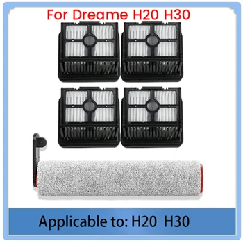 Запасные части для пылесоса Dreame H20 H30, аксессуар для мытья полов, Роликовая щетка, фильтр Hepa
