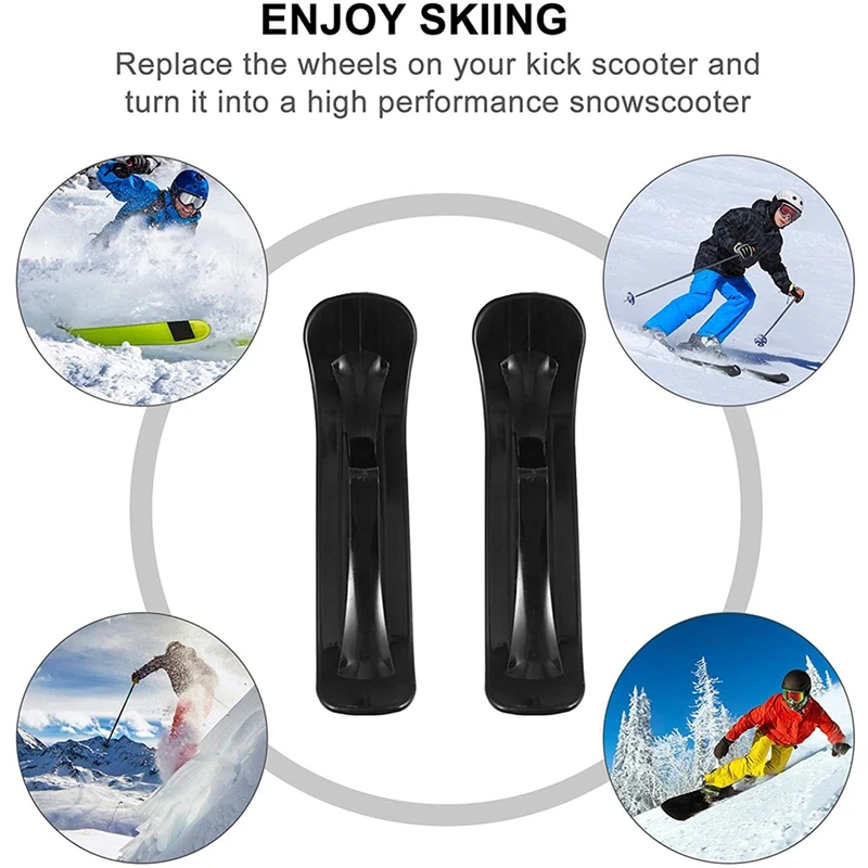 Лыжный Скутер, Крепление для снежных санок, Санки для самоката, Лыжные Складные Санки, Запасные части для детских скутеров